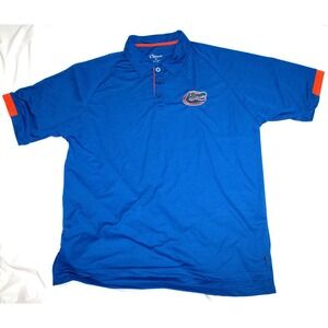 Chiliwear Mens Florida Gators Short Sleeve 100% Polyester Polo‎ Shirt Size XL